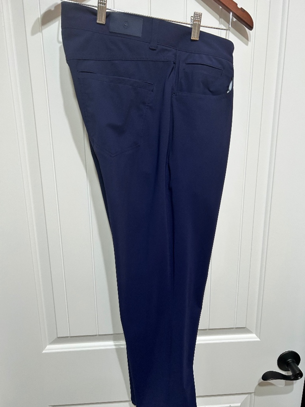 Peter Millar Bingham 5 Pocket Pants, Size 36, $30, Original $198, Navy